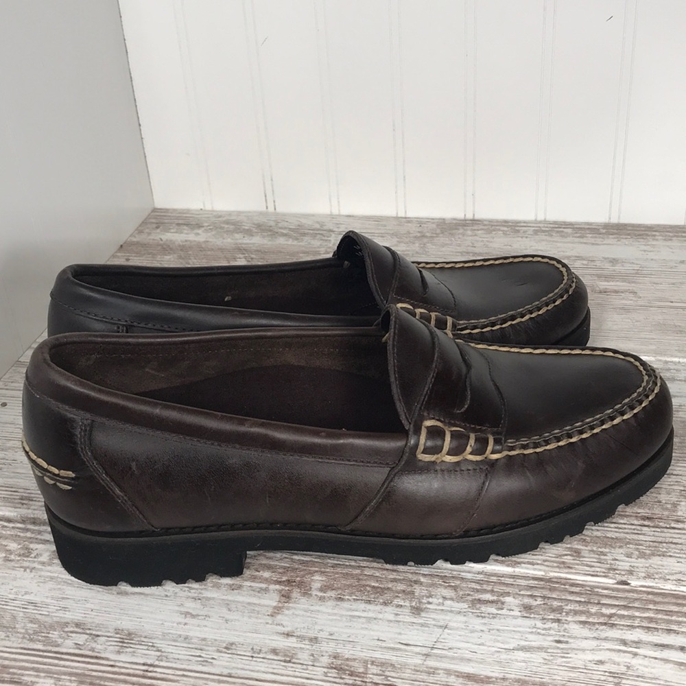 Rockport Penny Loafers Comfort DMX Brown 10